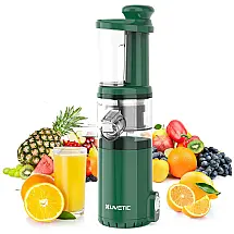 Centrífuga de Frutas, 2 Velocidades, Aço Inoxidável, 120W, 110v, LINMETIC, Verde