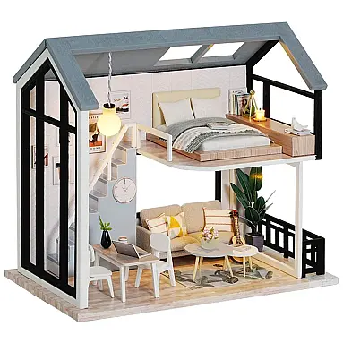 Casa em Miniatura Realista com