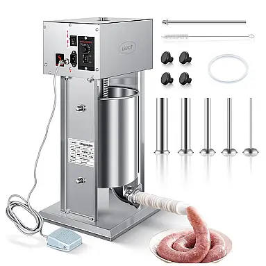 Máquina Elétrica para Encher Linguiças,