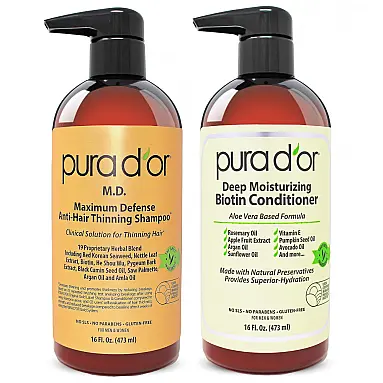 Shampoo e Condicionador PURA D'OR