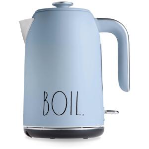 Chaleira Elétrica 1.7L com Desligamento Automático e Proteção de Fervura, 110V, Rae Dunn, Cinza