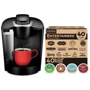 Maquina de Café 1,4L de Capacidade com Desligamento Automático 110V Keurig K Classic Preta