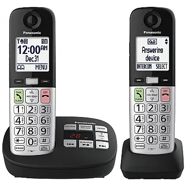 Telefone Sem Fio Panasonic Preto