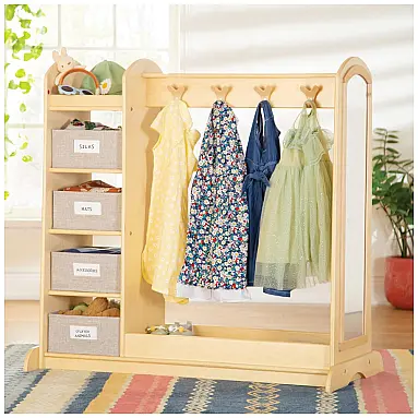Armário infantil para fantasias Guidecraft