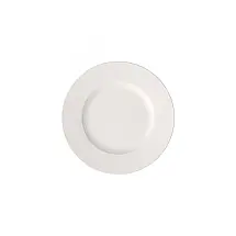 Prato de Salada Redondo 22 cm em Porcelana Premium Branca Villeroy & Boch – Elegância à Sua Mesa