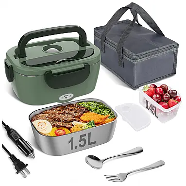 Marmita Elétrica Portátil 1,5L com