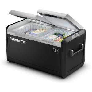 DOMETIC CFX3 75 Litros Refrigerador e Congelador Portátil Dual Zone, Alimentado por AC DC ou Solar 75 Litros DZ