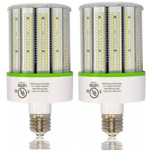 OLISA Lâmpada LED 400W 14000 Lumens 5000K Branca com Base E39, 2 Unidades, OLISSA, Branco