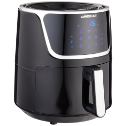 AirFryer 6,5L Com Desidratador Digital LED 8 Funções, 110v, GOWISE USA GW22956, Preto