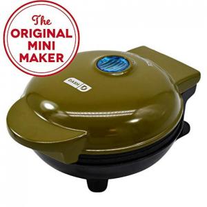 Máquina de Waffle DASH UOW100GO, 1 Fatia, Verde 110V