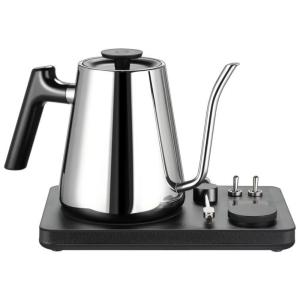 LAFECA Chaleira Elétrica DJ para Café e Chá com Controle de Temperatura, Aquecimento Rápido e Design Exclusivo 0,9 L Inox