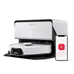 Robô Aspirador 3 em 1 com Autoabastecimento e Design Flexível para Limpeza Eficiente de Ambientes - Roborock S8 Max Ultra