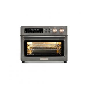 Forno Elétrico 10 em 1, 24,5L com Aquecimento Infravermelho e 10 Funções Predefinidas, 110V 1750W, VAL CUCINA, Preto Fosco