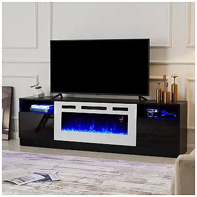 Amerlife Fireplace TV Stand with