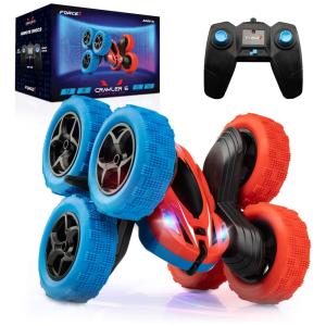 Force1 Carrinho de Controle Remoto p, Adultos Off Road Até 7 KM, H, Recarregável, Azul