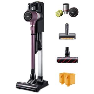 Aspirador de Pó Cordzero A9 sem Fio com 2 Baterias, 140AW, Roxo, LG A908VMR, Violeta Escuro