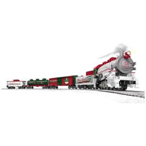 Conjunto de Trem Trenzinho Elétrico LIONEL Winter Wonderland com Controle Remoto, para Adultos e Crianças