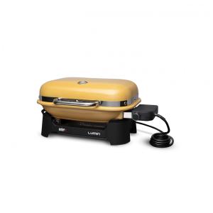 Churrasqueira Elétrica Portátil Externa sem Suporte, 110V, Weber Lumin, Amarela
