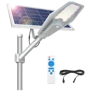 Luminária Solar Externa 10000 Lumens 300 W com Controle Remoto, 1 Unidade, APONUO, Branco