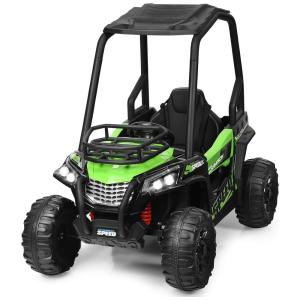 Ride Gipe para Adultos Off Road 4X4 Até 15 km por hora, Recarregável, COSTZON, Verde