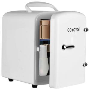 Mini Geladeira para Skincare 4 Litros com USB, 5V, COYCYQI ETC4 WHITE, Branco