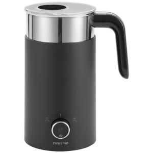Espumador de Leite Elétrico Automático, Capacidade 350 mL, Aço Inox, 110v, ZWILLING 53104 101, Preto