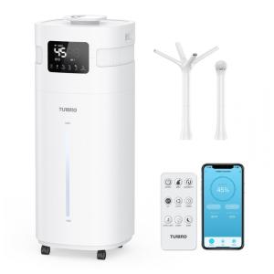 Umidificador 20L com Bico de 360°, Enchimento Superior, LED UV-C, Display Digital, Controle Remoto e Por APP para Ambiantes até 185m², 110V