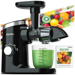 Centrífuga de Frutas com 2 Velocidades, 100RPM, 110v, AEITTO, Preto