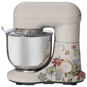 Batedeira Planetária 3,3L Beautiful Wildflower Porcini Taupe, 12 Velocidades, Taça Inox, Tilt-Head, Splash Guard, 300W, 110V