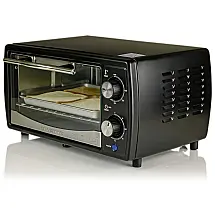 Ovente TO6895B Forno Elétrico de Bancada 9L com Controle de Temperatura e Temporizador, 110V, 700W, Aço Inoxidável