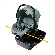 Cadeirinha Safety 1st onBoard Slide DLX Verde Musgo Base Deslizante 1,8 a 13,6 kg