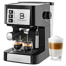 Máquina de Café Expresso Automática 1.5L 20 Bar de Aço Inoxidável, 950W, 110v, CASABREWS CM1699, Preto