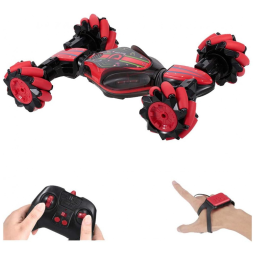 Carrinho de Controle Remoto com Sensor de Gestos e 360 de Rotação, GOOLRC, Vermelho