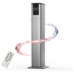 Umidificador de Névoa Fria para Quarto Grande 13 Litros Cobre 92 M2, 110V, YOKEKON, Cinza