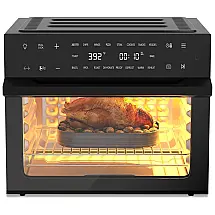 AirFryer e Forno Elétrico de Bancada Elétrico 18 em 1 Capacidade 30L, 1800W, 110v, AUTTELY, Preto