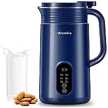 Máquina de Leite Vegetal 600mL com Desligamento Automático, Arcmira, Azul