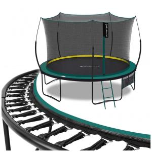 Trampolim SkyBound Springfree para crianças e adultos Trampolim Springless com gabinete para trampolim recreativo interno e externo Cordas