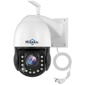 Câmera de Segurança Hiseeu com 30x de Zoom Motorizado e Detecção de Pessoas