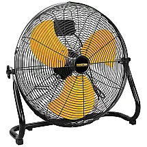 Ventilador de Piso Industrial, Alta Velocidade, 50cm, 3 Velocidades, 110v, MASTER MAC 20F, Preto