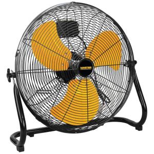 Ventilador de Piso Industrial, Alta Velocidade, 50cm, 3 Velocidades, 110v, MASTER MAC 20F, Preto