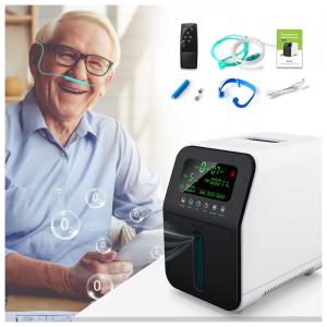 OBK Concentrador de Oxigênio Portátil 7L com Tela LED, 110V, Branco