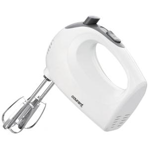 CHM 1550 Batedeira de Mão Elétrica com 7 Velocidades e Acessórios em Aço Inoxidável, 150W, Branca, 110v, COURANT, Branco