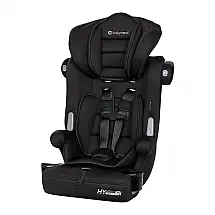 Cadeirinha Baby Trend Hybrid SI Preta 3-em-1 com Proteção Lateral 13,6 a 45,4 kg