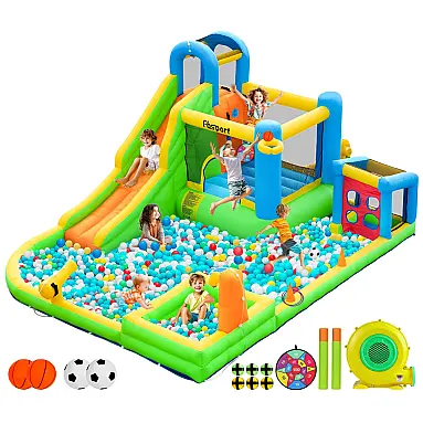 Parque Aquático Inflável 9 em