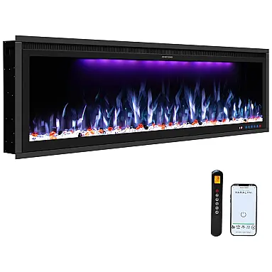 Lareira Elétrica de Embutir A42x127L