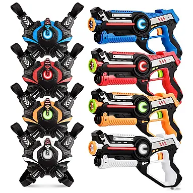 Pistola Infantil com Laser Infravermelho