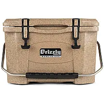 Cooler Térmico Portátil 20 Litros com Alça, Grizzly G20, Marrom