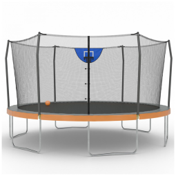 Cama Elastica Capacidade até 125 kg e Tamanho 4 Metros, Skywalker Trampolines, Laranja