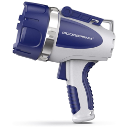Lanterna Refletor LED Não Afunda À Prova Dágua 3000 Lúmen 370mt de Alcance USB e, Bivolt, GOODSMANN 9924 H101 01, Azul