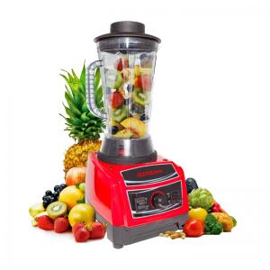 Liquidificador Profissional Multifuncional 2L com Lâmina de Aço Inoxidável, 110V 1200W, ALDKitchen, Vermelho